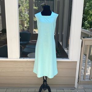 Vintage 60s 70s Sleeveless Shift Aline Dress